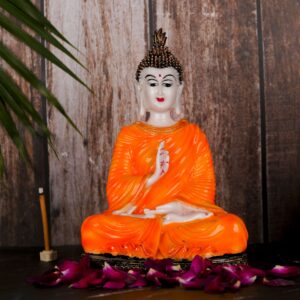 Meditating Buddha Statue Showpiece for Home Decor