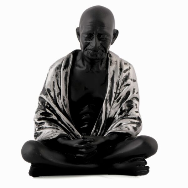 Handpainted Resin Mahatma Gandhi Statue