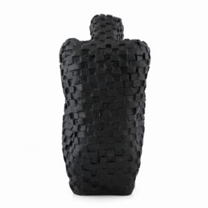 Black Thinker Statue - Intriguing Sitting Man Figurine