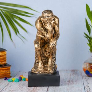Antique Thinking Man Human Showpiece Statue for Home Décor
