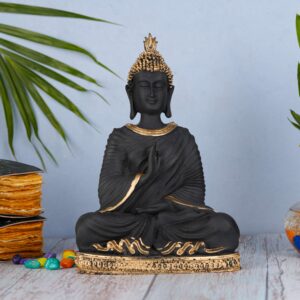 Buddha Idol Statue for Living Room- 23 cm