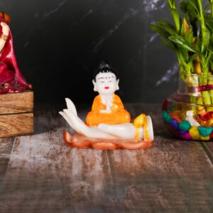 Handcrafted Monk Buddha Idol for Home
