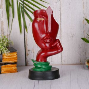 Human Face Statue Sculpture Figurine