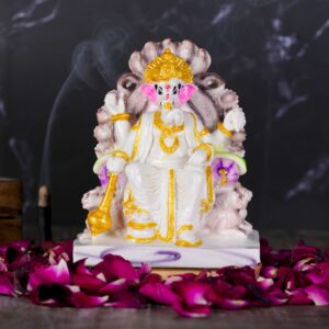 Polyresin Lord Ganesha Idol for Home Temple