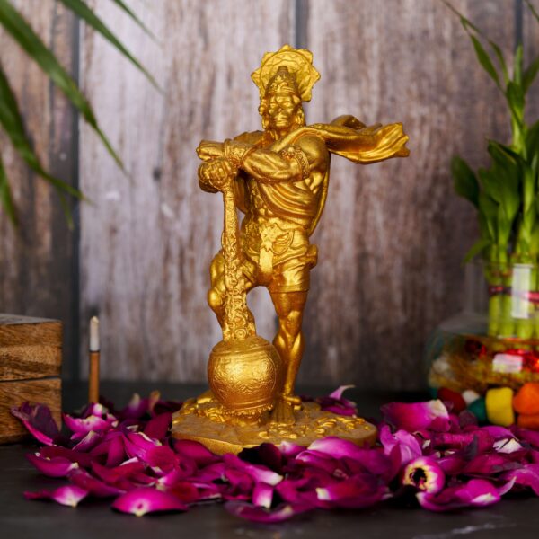 Resin Bahubali Hanuman Idol Home Decor - Big